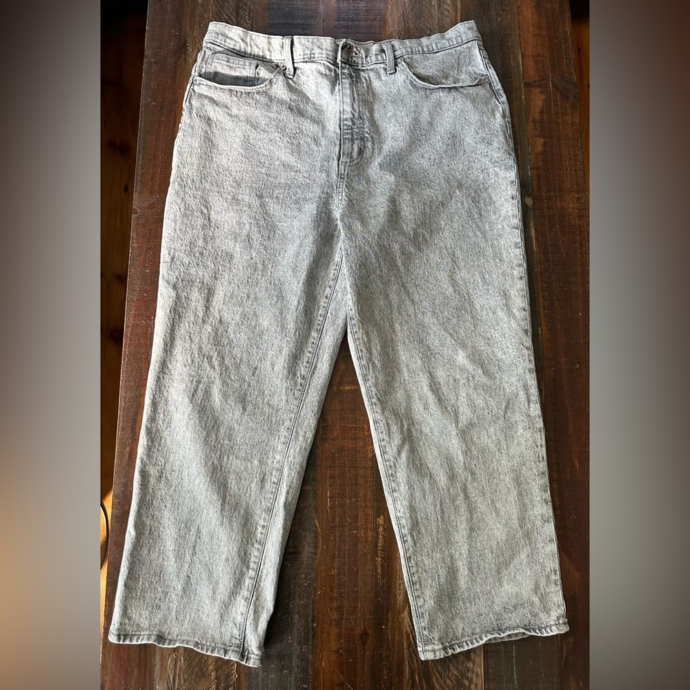Universal Thread Straight Women's 18/34R Acid Wash‎ Retro Look Jeans | SKU 0513